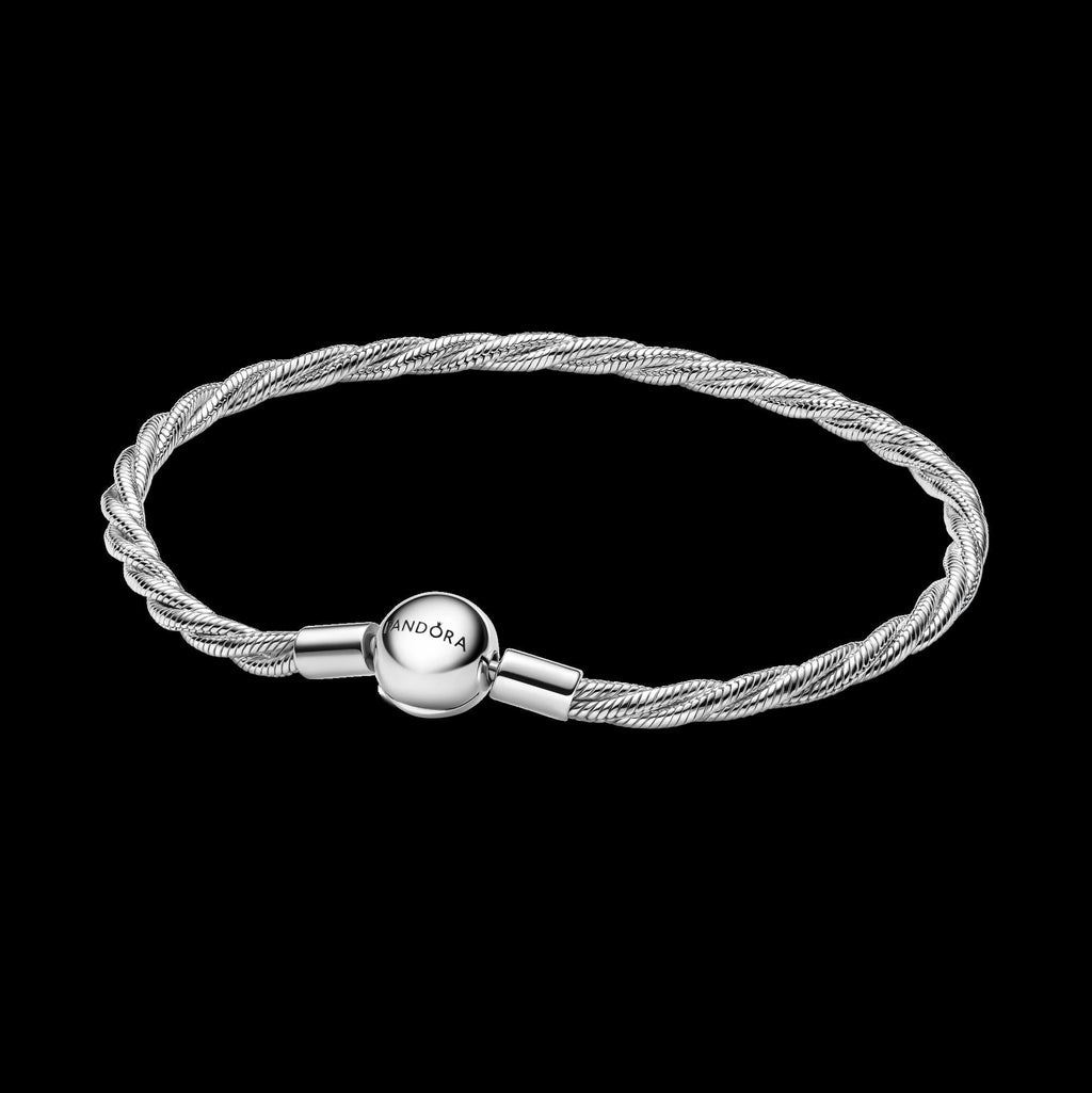Pandora Moments Studded Chain Bracelet