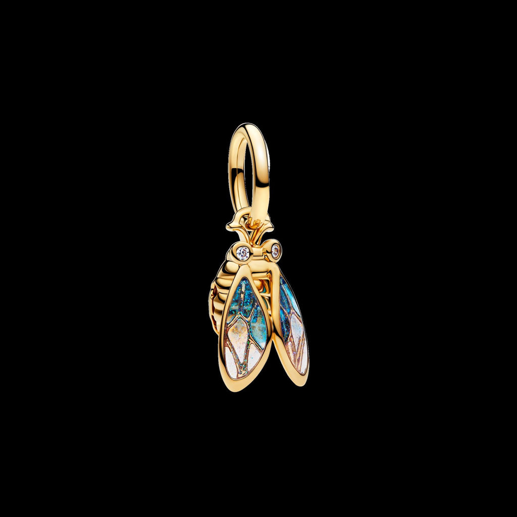 Treated Freshwater Cultured Baroque Pearl Squid Dangle Charm