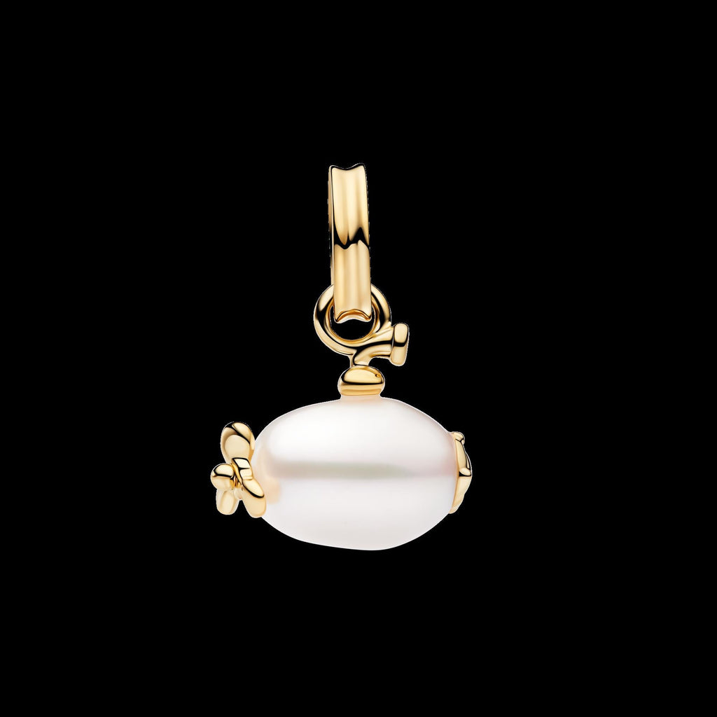 Treated Freshwater Cultured Baroque Pearl Submarine Dangle Charm