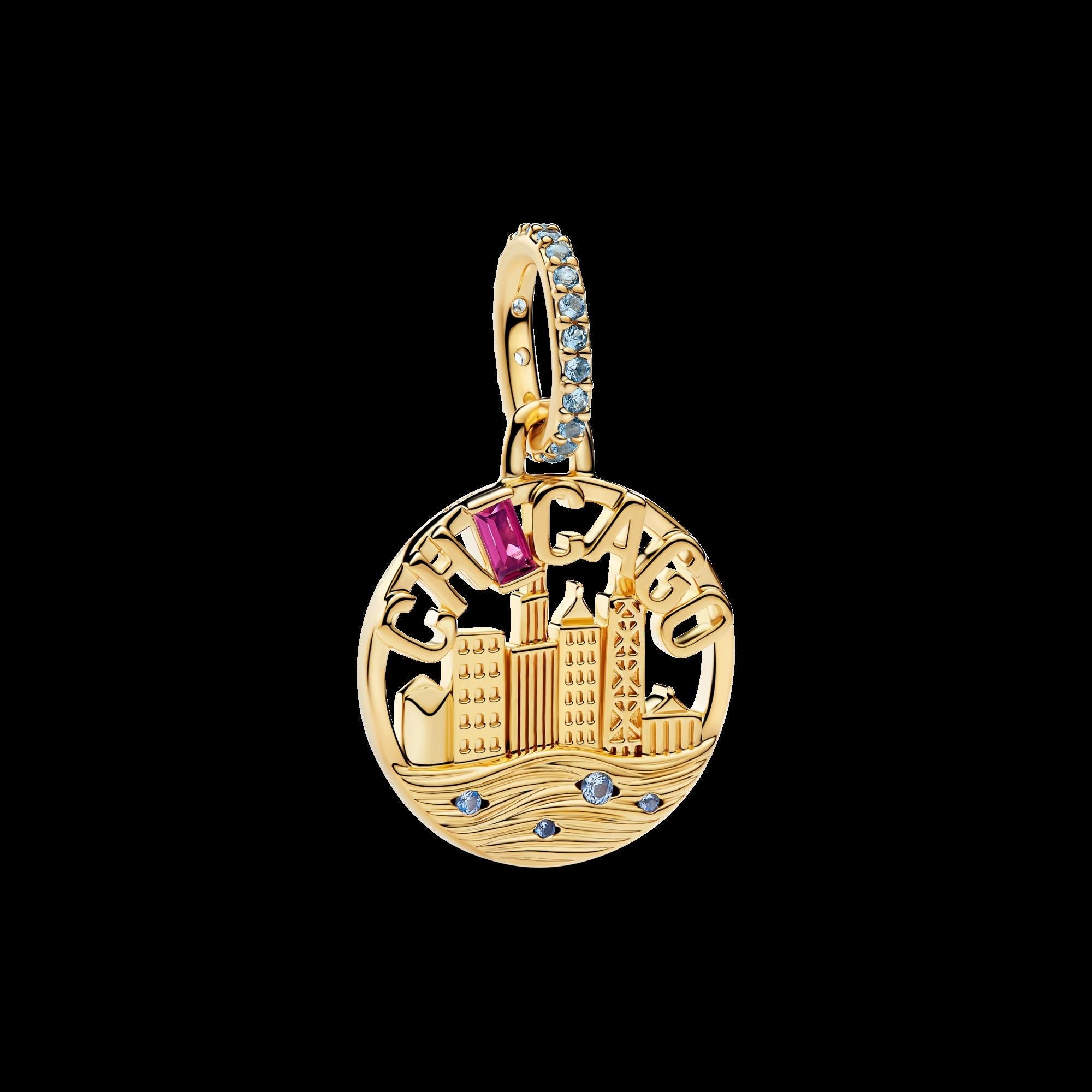 Treated Freshwater Cultured Baroque Pearl Peas in a Pod Dangle Charm